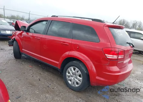 2017 Dodge Journey Se z USA, uszkodzony, nr VIN 3C4PDCAB2HT558628